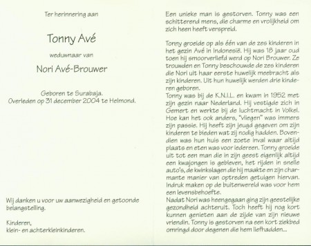 Tonny Ave