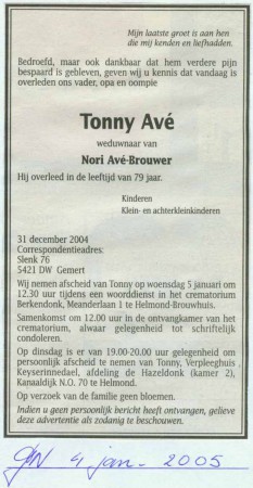 Tonny Ave