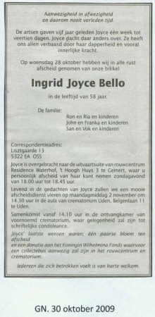 Ingrid Joyce Bello
