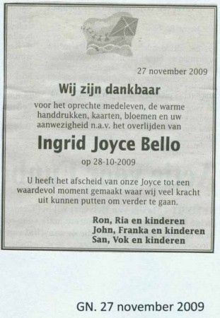 Ingrid Joyce Bello