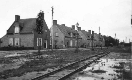 Cortenbachstraat in aanbouw