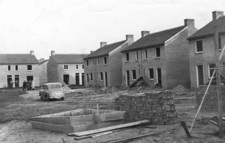 Schout de Visscherestraat in aanbouw